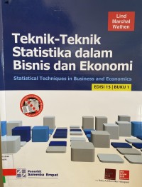 Image of TEKNIK -TEKNIK STATISTIKA DALAM BISNIS DAN EKONOMI BUKU 1