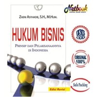 Image of HUKUM BISNIS PRINSIP DAN PELAKSANAANNYA DI INDONESIA